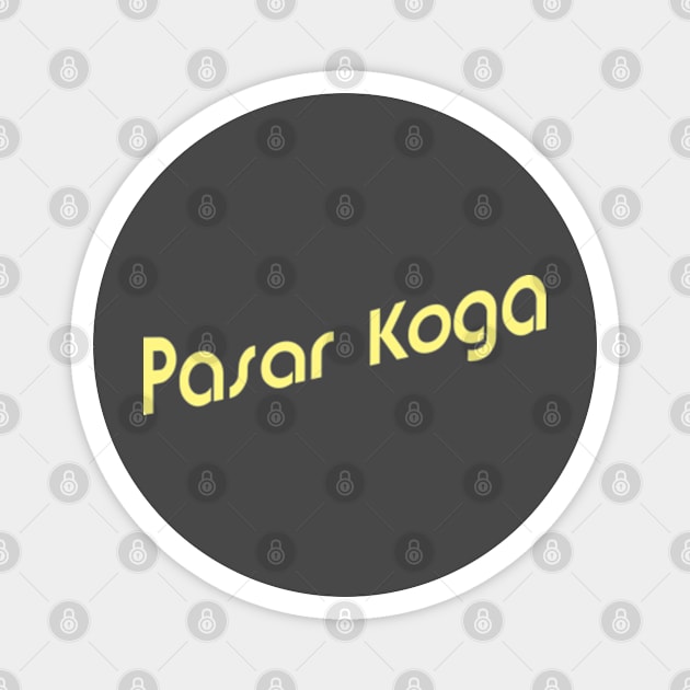 Koga Market Magnet by Pasar di Dunia